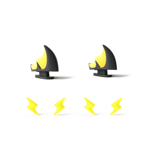 Nageoires de Dragon Koi et Yeux de Foudre pour Sharkicks Pro